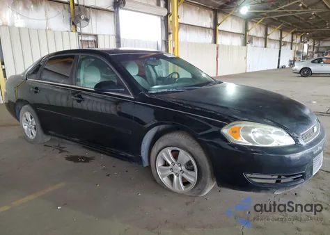 2012 Chevrolet Impala Ls from USA, damaged, VIN 2G1WF5E35C1223127